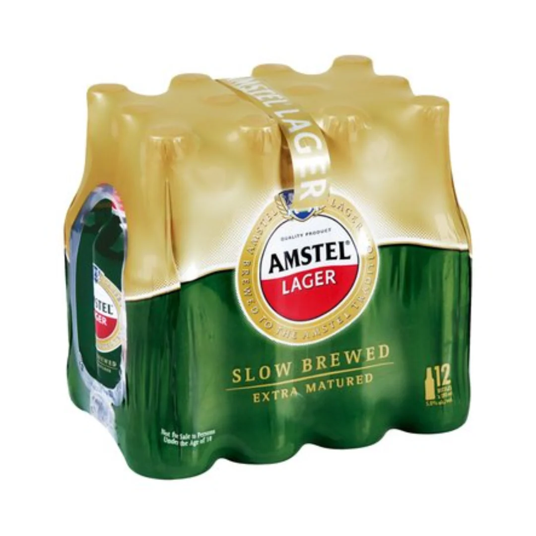 Amstel Lager Bottle 330ml - Image 4