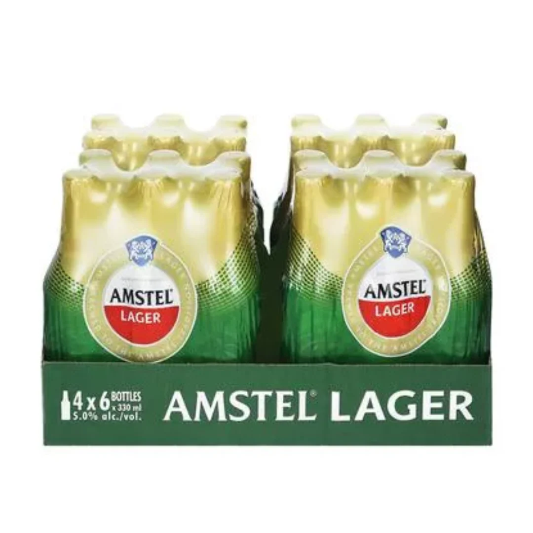 Amstel Lager Bottle 330ml - Image 5