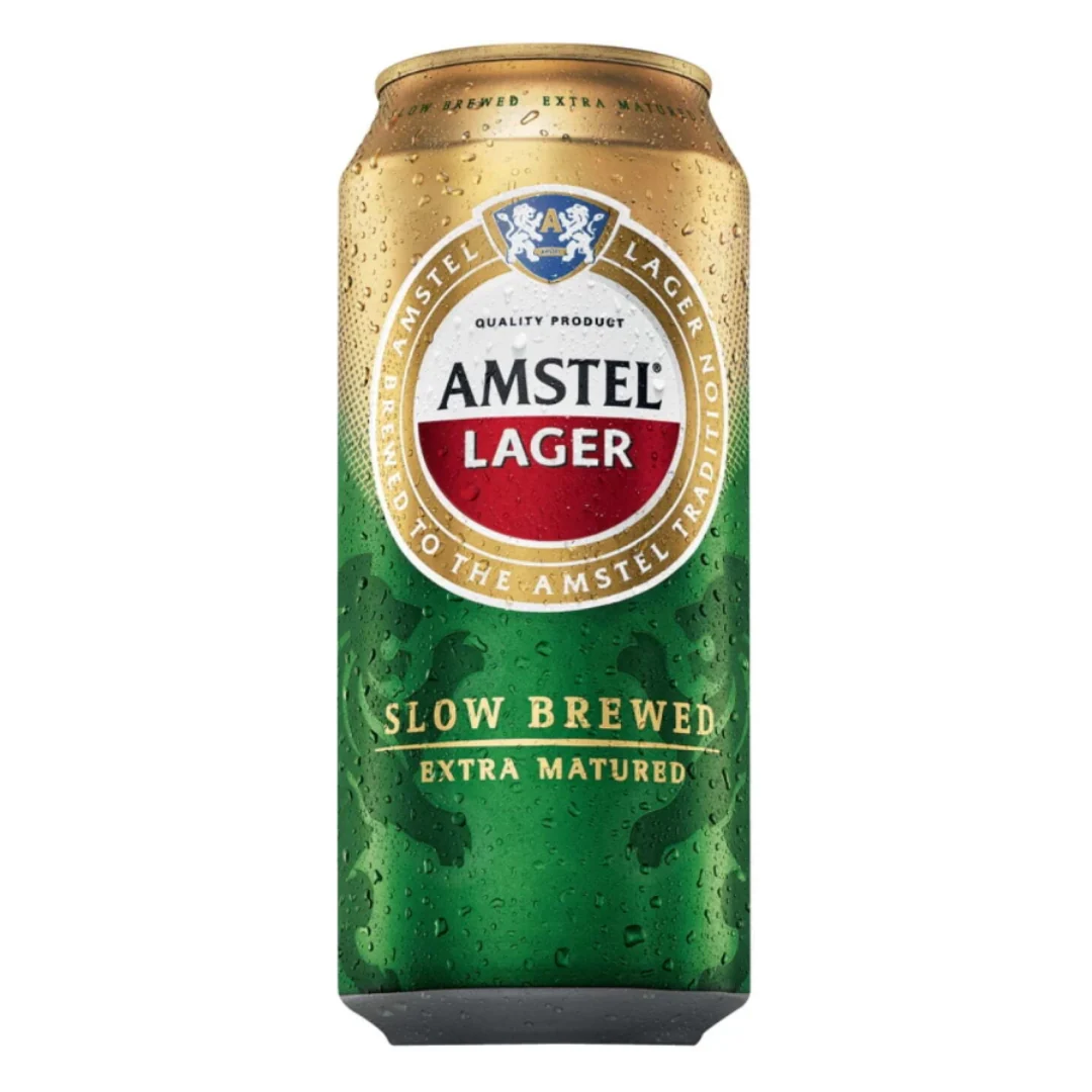 Amstel Lager Can 500ml - Image 5