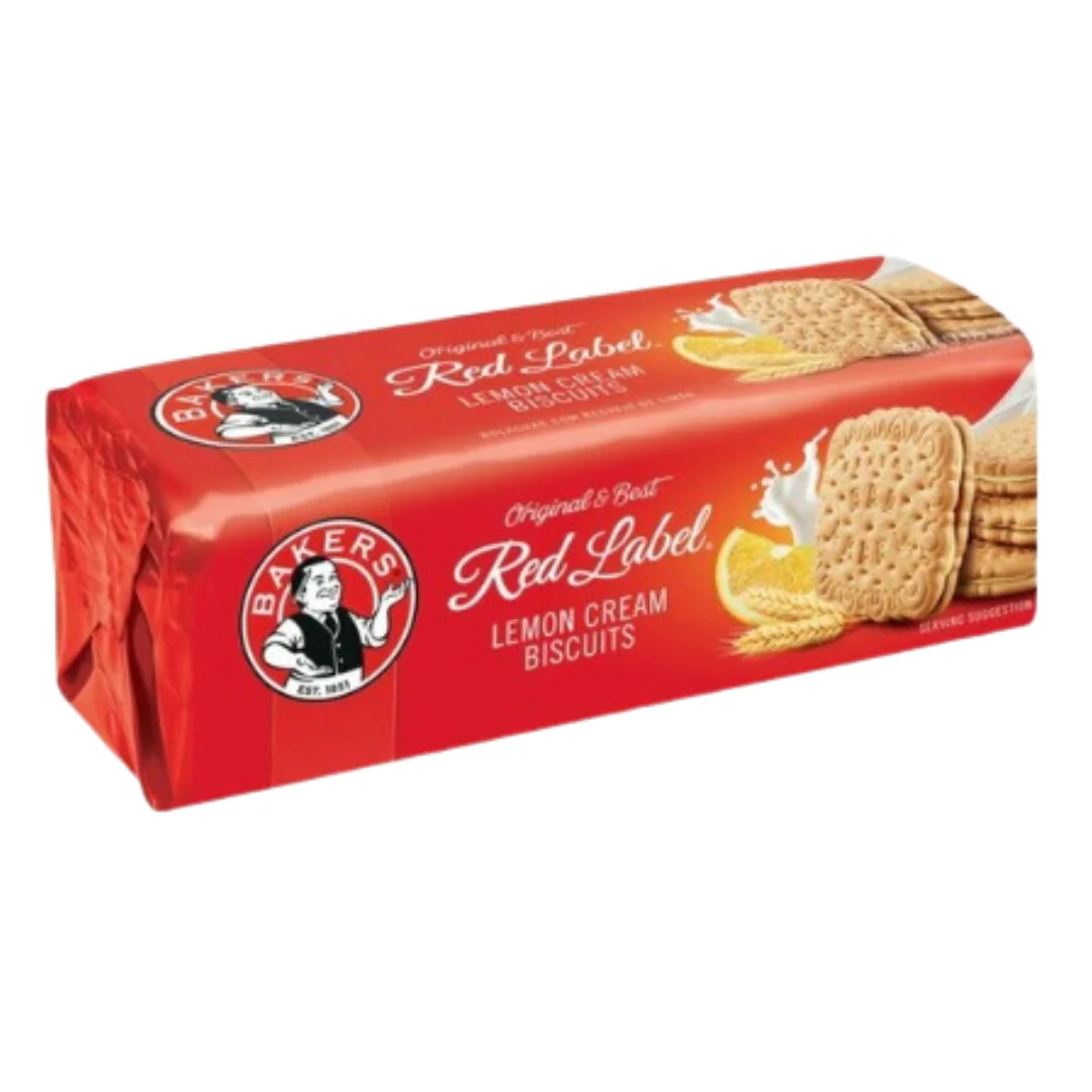 Bakers Red Label Lemon Creams 200g - Image 3