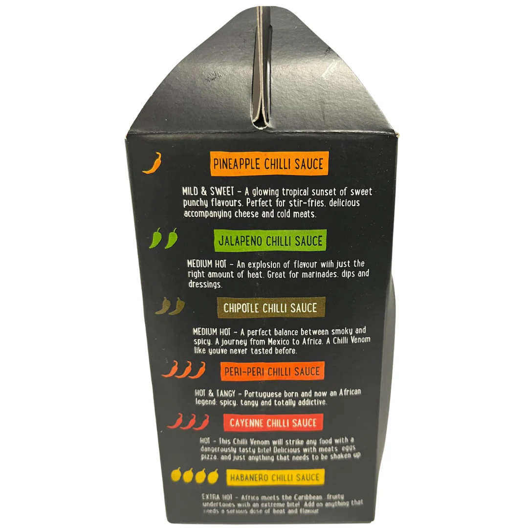 Black Mamba Chilli Venom 4x50ml Gift Pack - Image 3