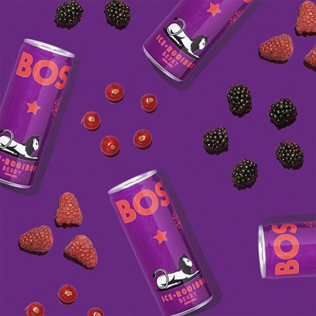 Bos Ice Tea - Berry (300ml Can) - Image 3