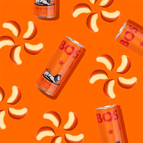 Bos Ice Tea -  Peach (250ml Can) - Image 3