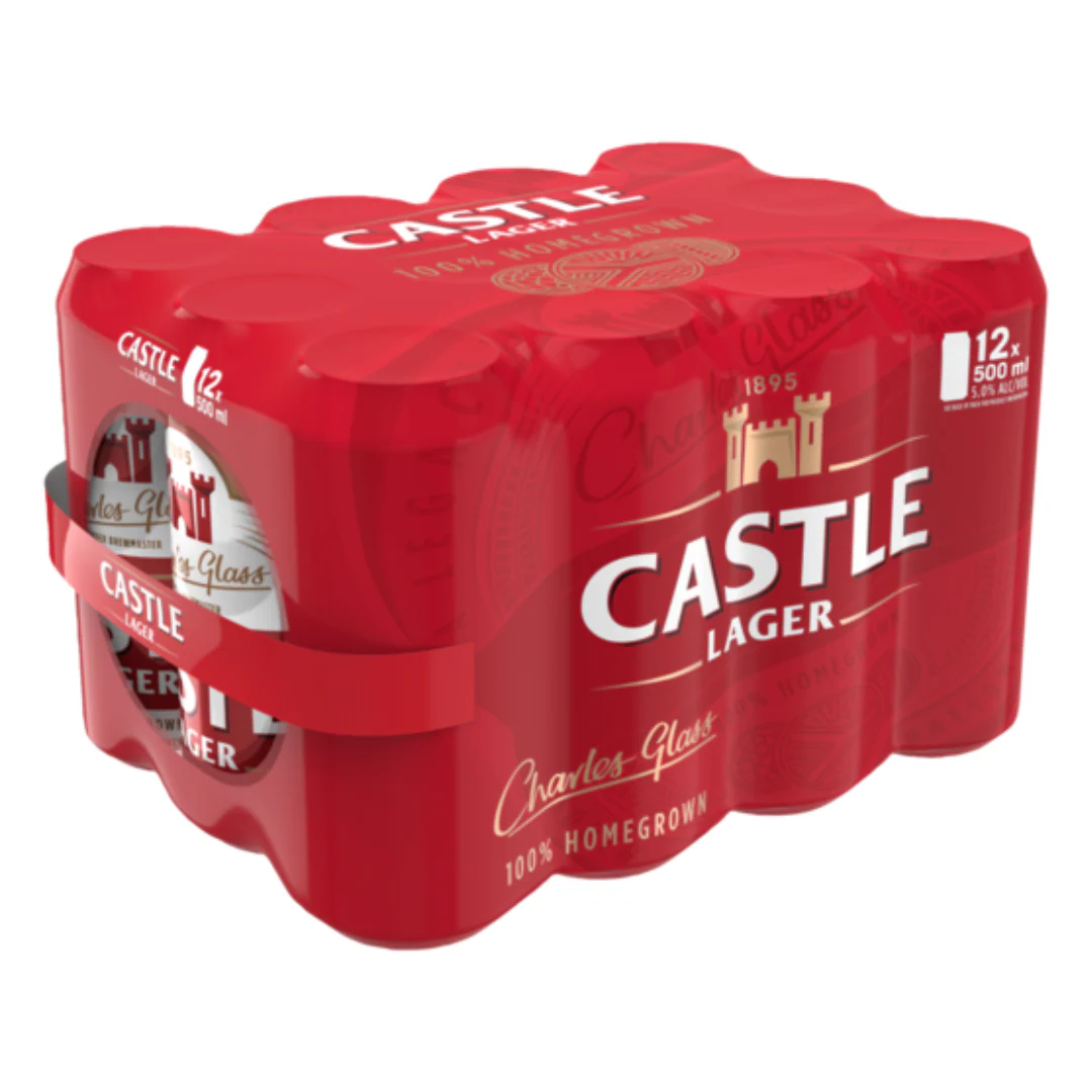 Castle Lager Can 500ml - Image 3