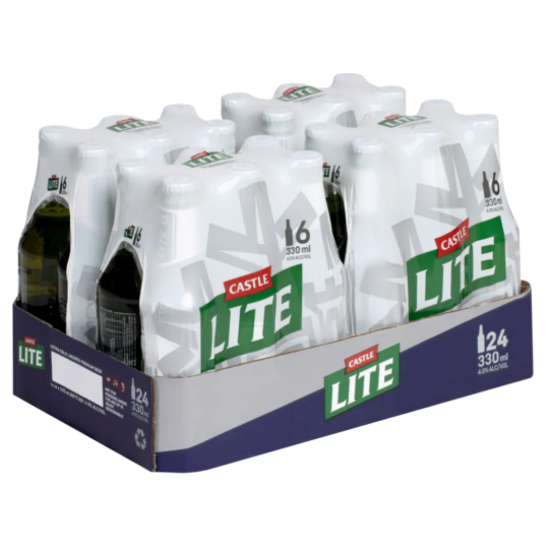 Castle Lite Bottle 330ml (BB: 16/02/2026) - Image 3