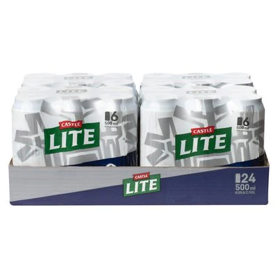 Castle Lite Can 500ml - Image 3