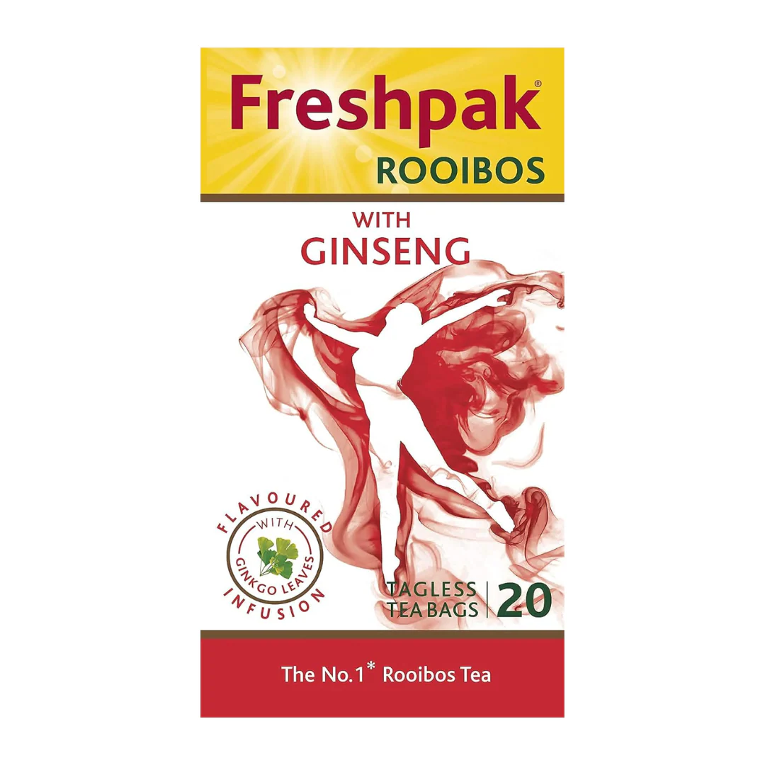 Freshpak Rooibos Tagless Ginseng 20s