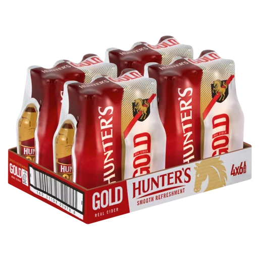 Hunter's Gold Bottle 330ml - Image 3