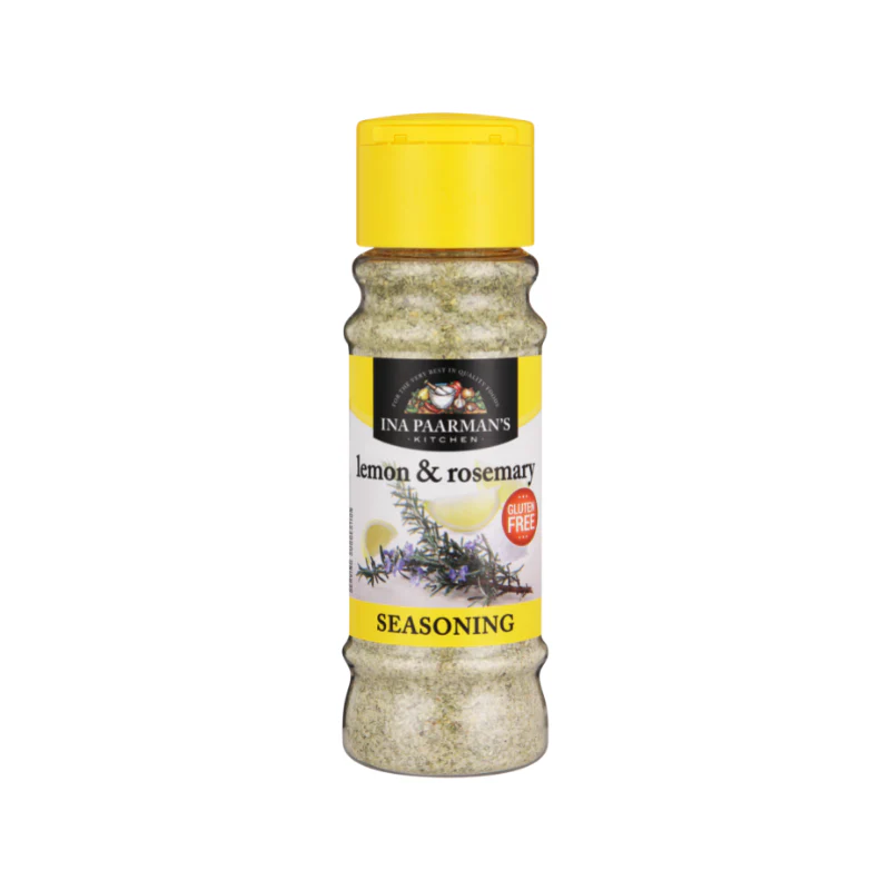 Ina Paarman's Lemon & Rosemary Seasoning 200ml (BB 10/04/23)