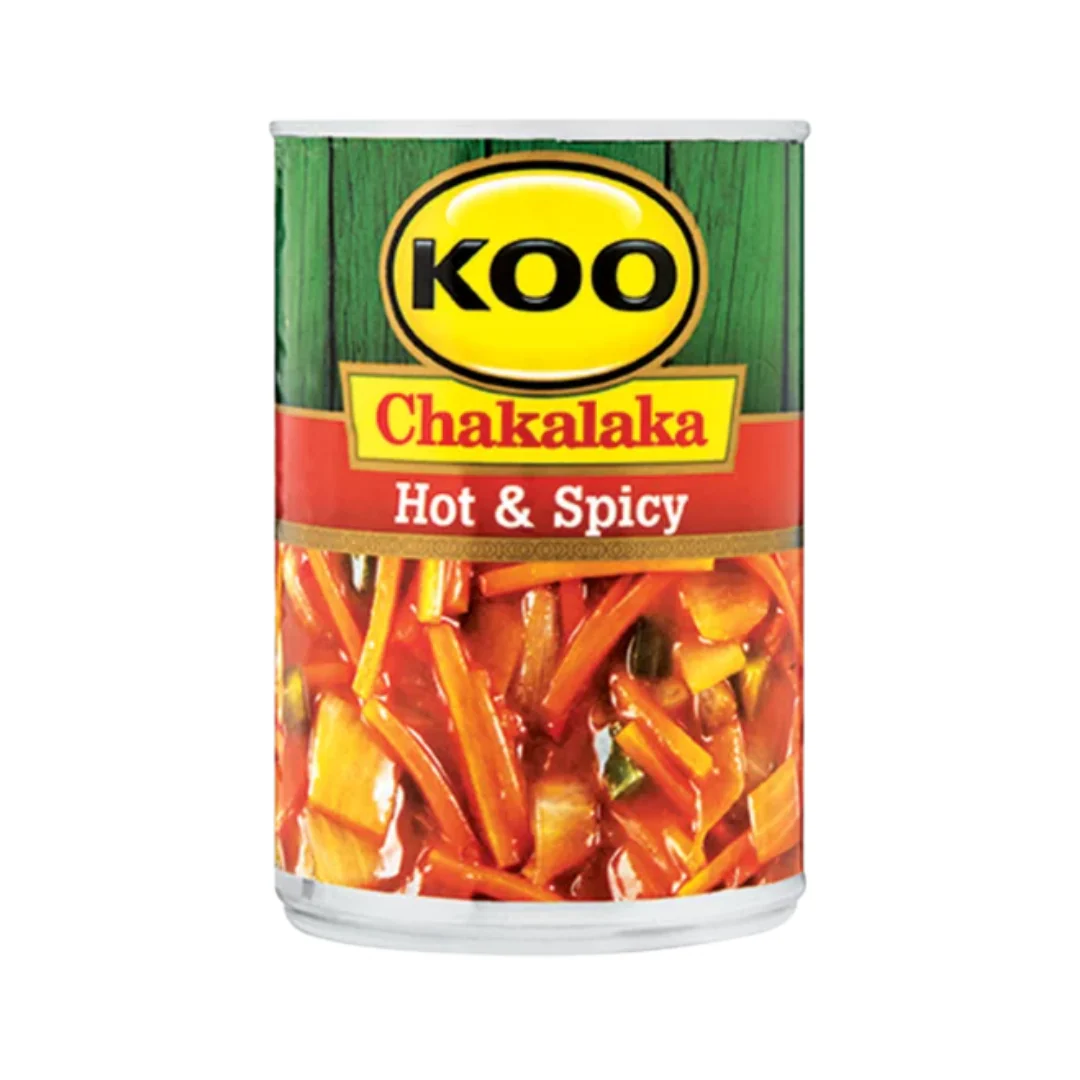 KOO Chakalaka Hot & Spicy 410g - Image 3