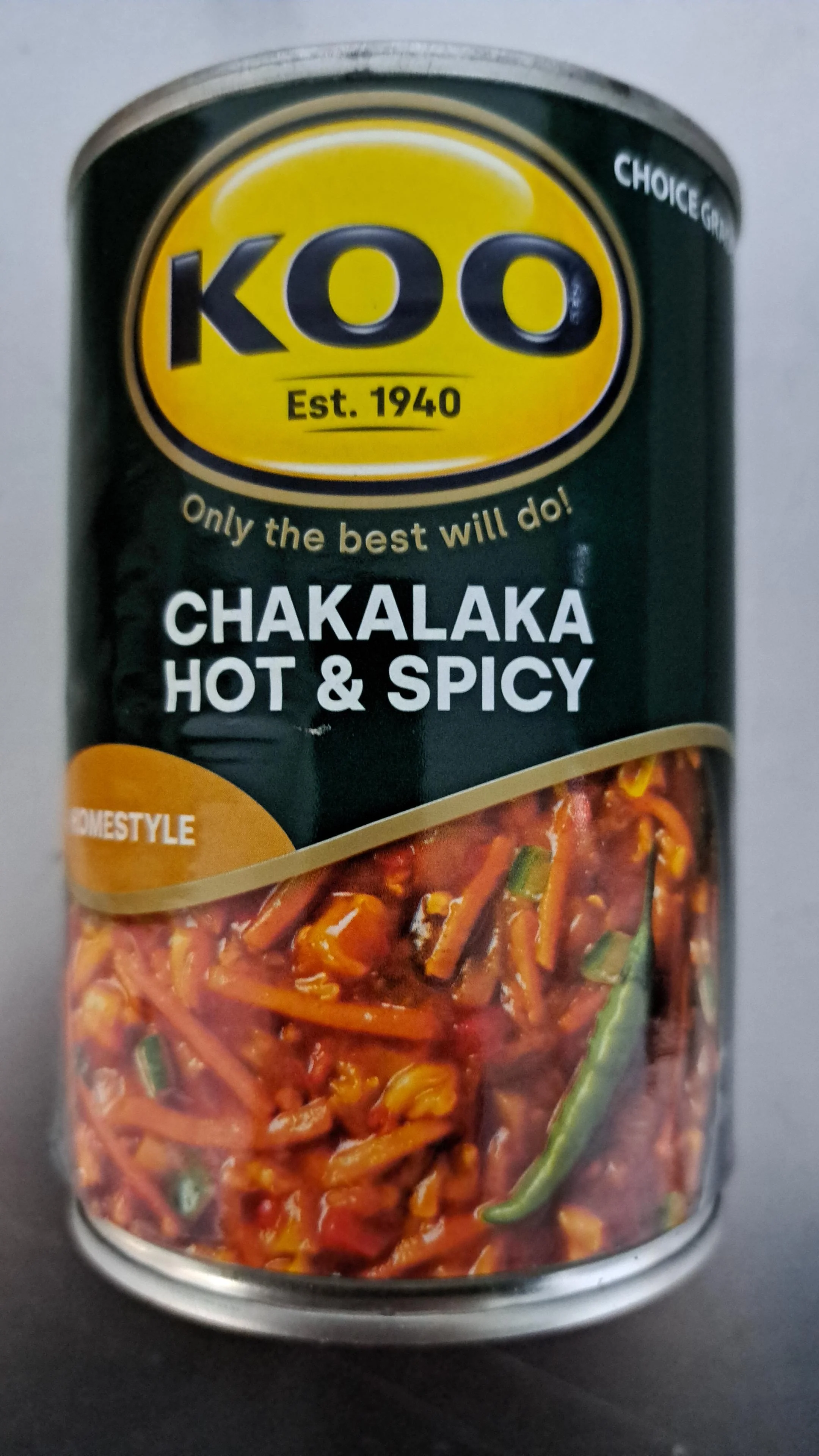 KOO Chakalaka Hot & Spicy 410g - Image 4