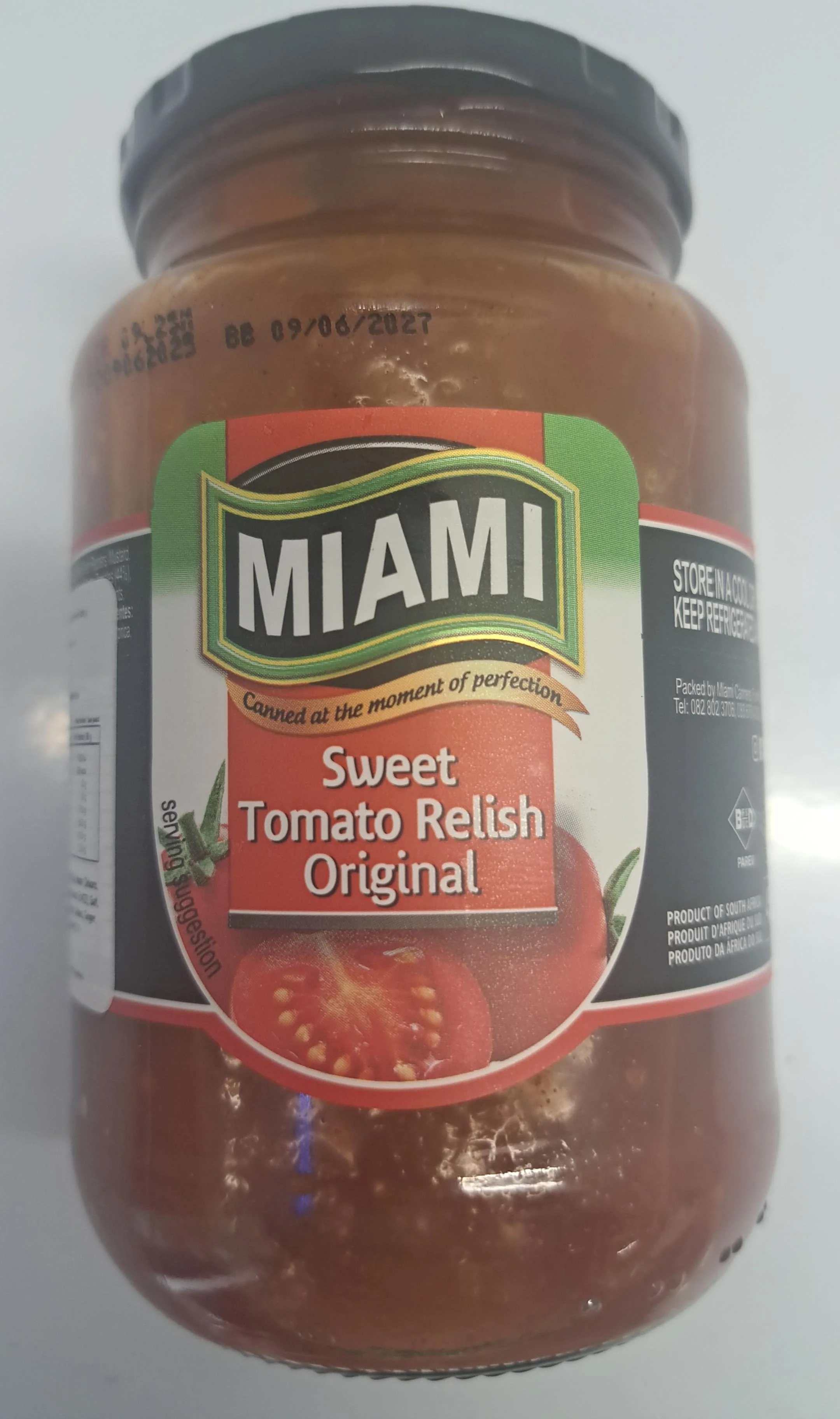 Miami Relish Sweet Tomato 450g - Image 2
