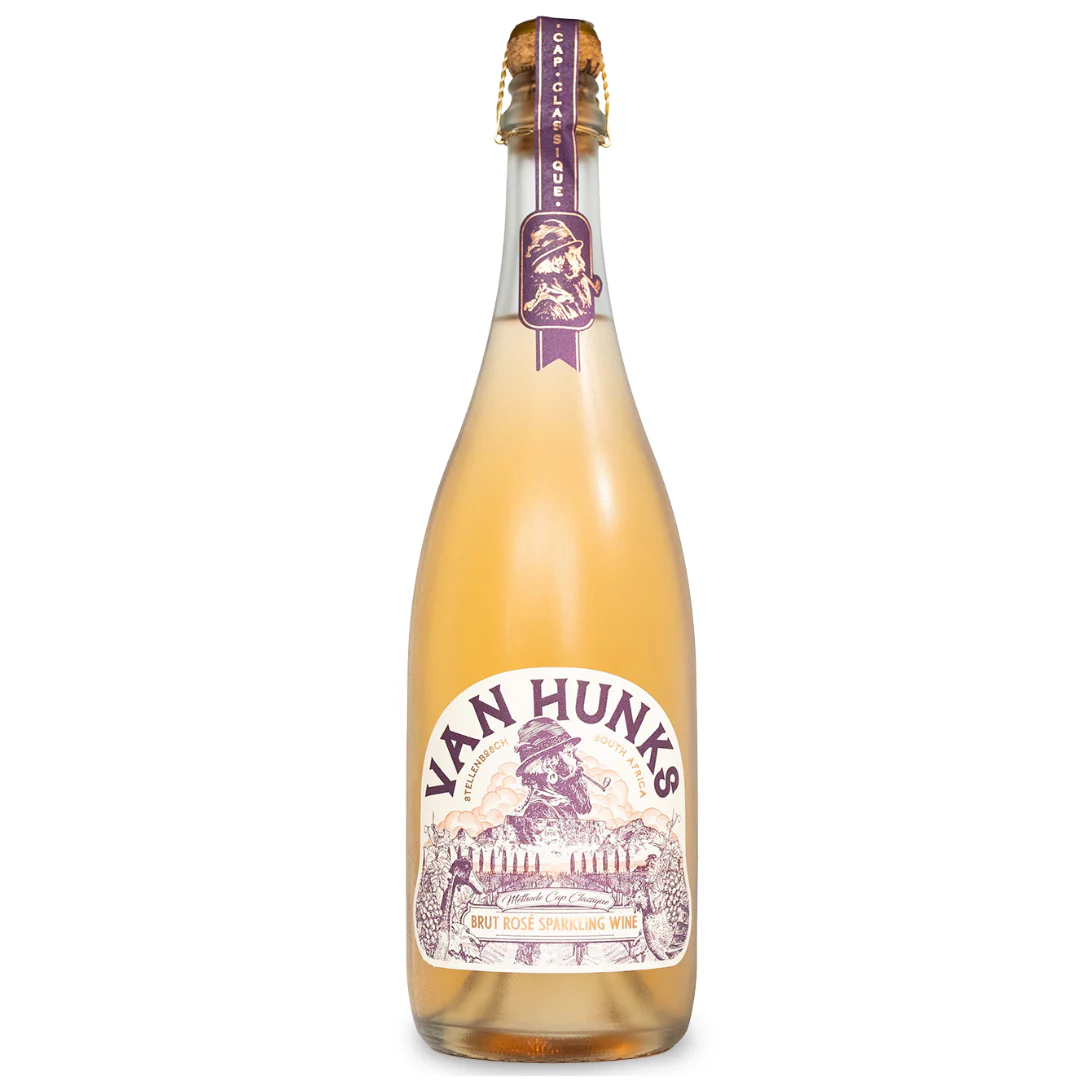 Van Hunks MCC Brut Rose Sparkling Wine 750ml - Image 3